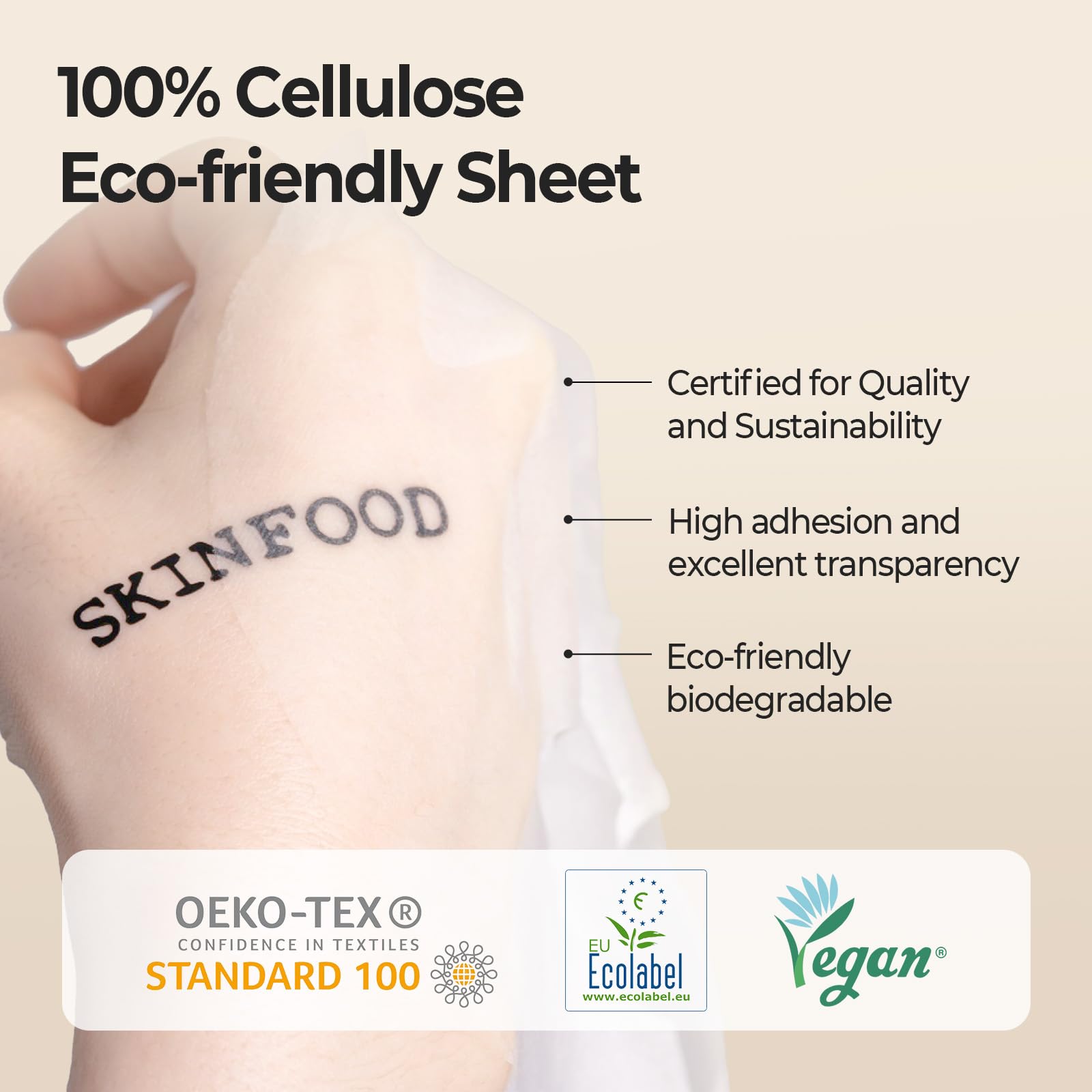 Niacinamide-infused SKINFOOD Yuja C Vita formula promoting clearer tone.