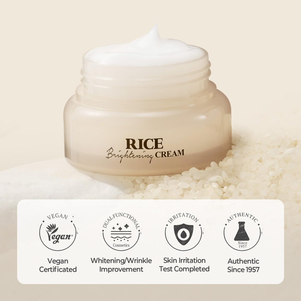 SKINFOOD 1957 Packaging and logo close-up emphasizes heritage Korean skincare.