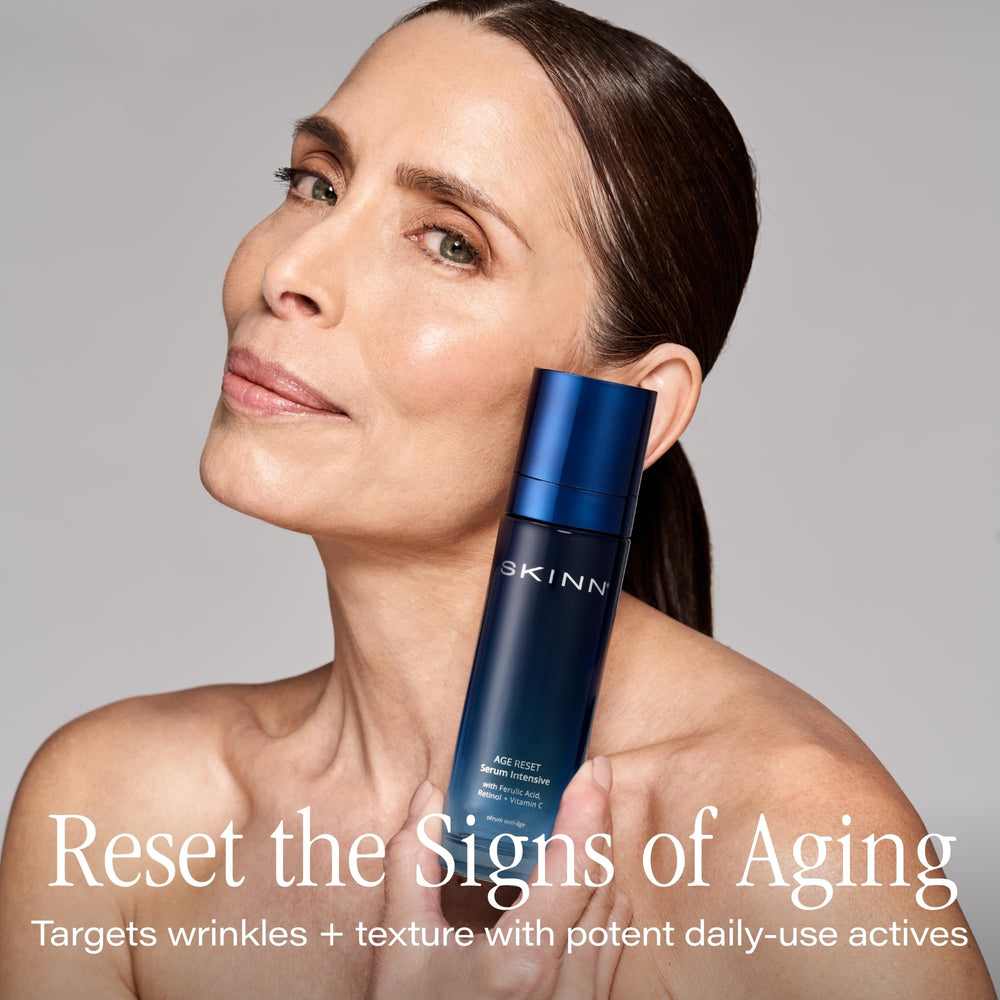 SKINN Deep Wrinkle Serum pump enables easy controlled application