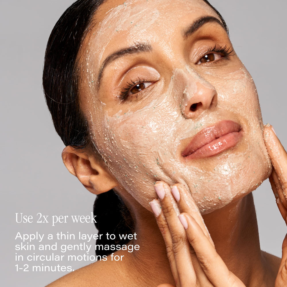 SKINN DermAppeal dual-action closeup reveals polishing and nourishing effects