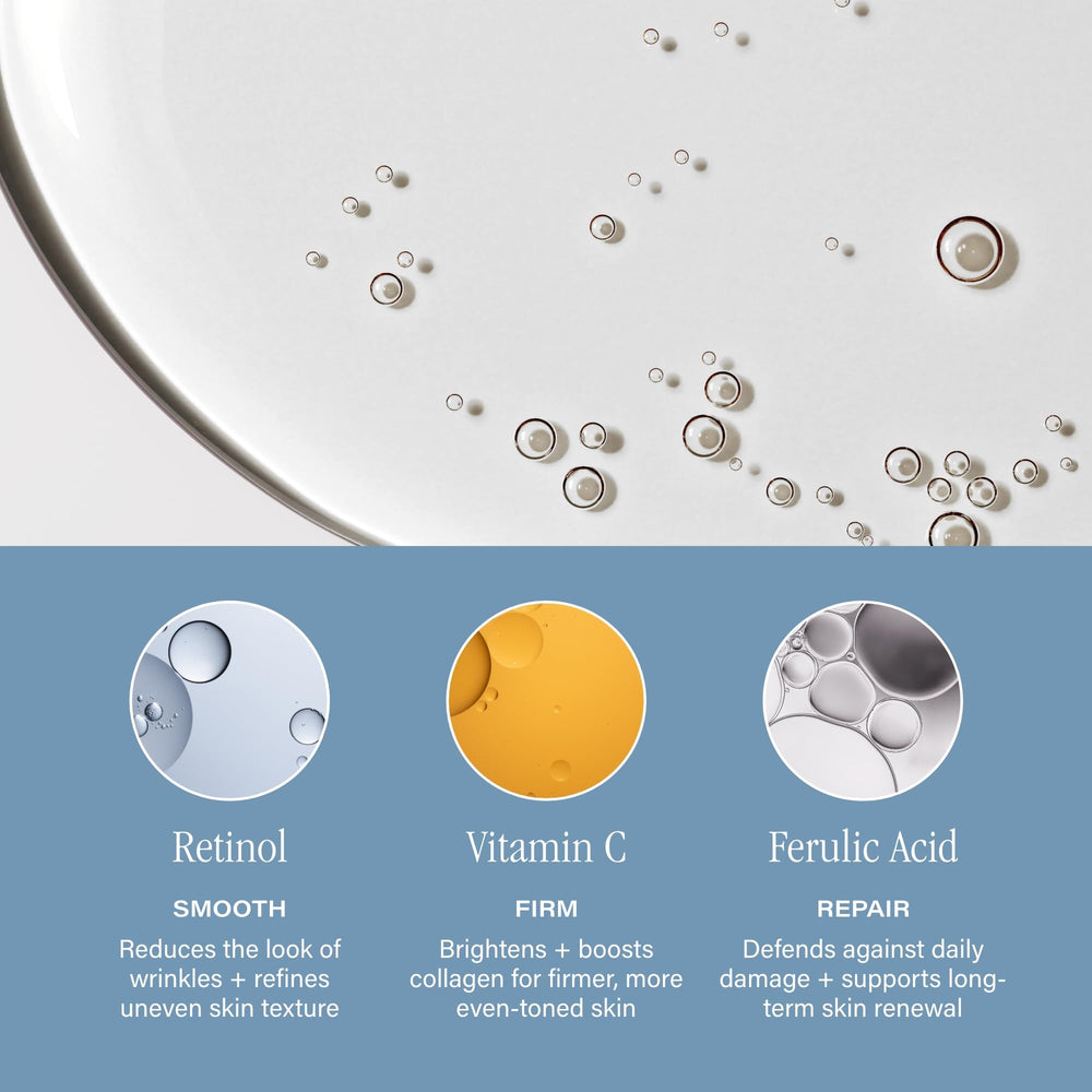 SKINN Vitamin C amber bottle highlights brightening potential
