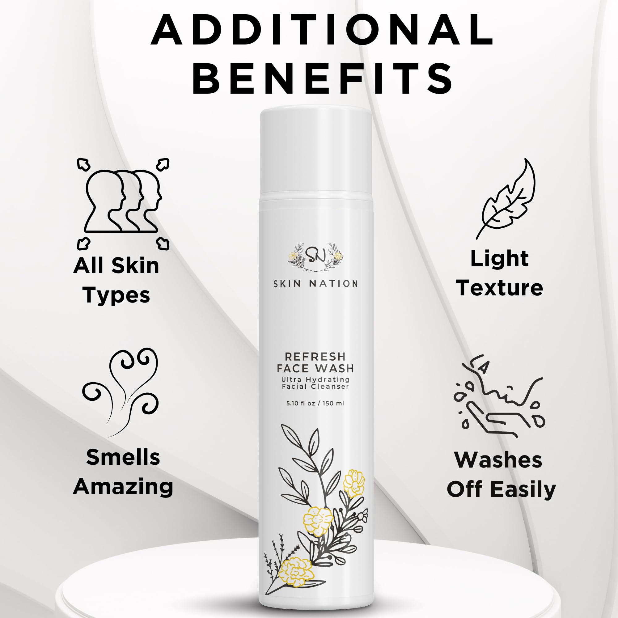 Skin Nation Hydrating Face Wash for oily skin balancing oil without over-drying.