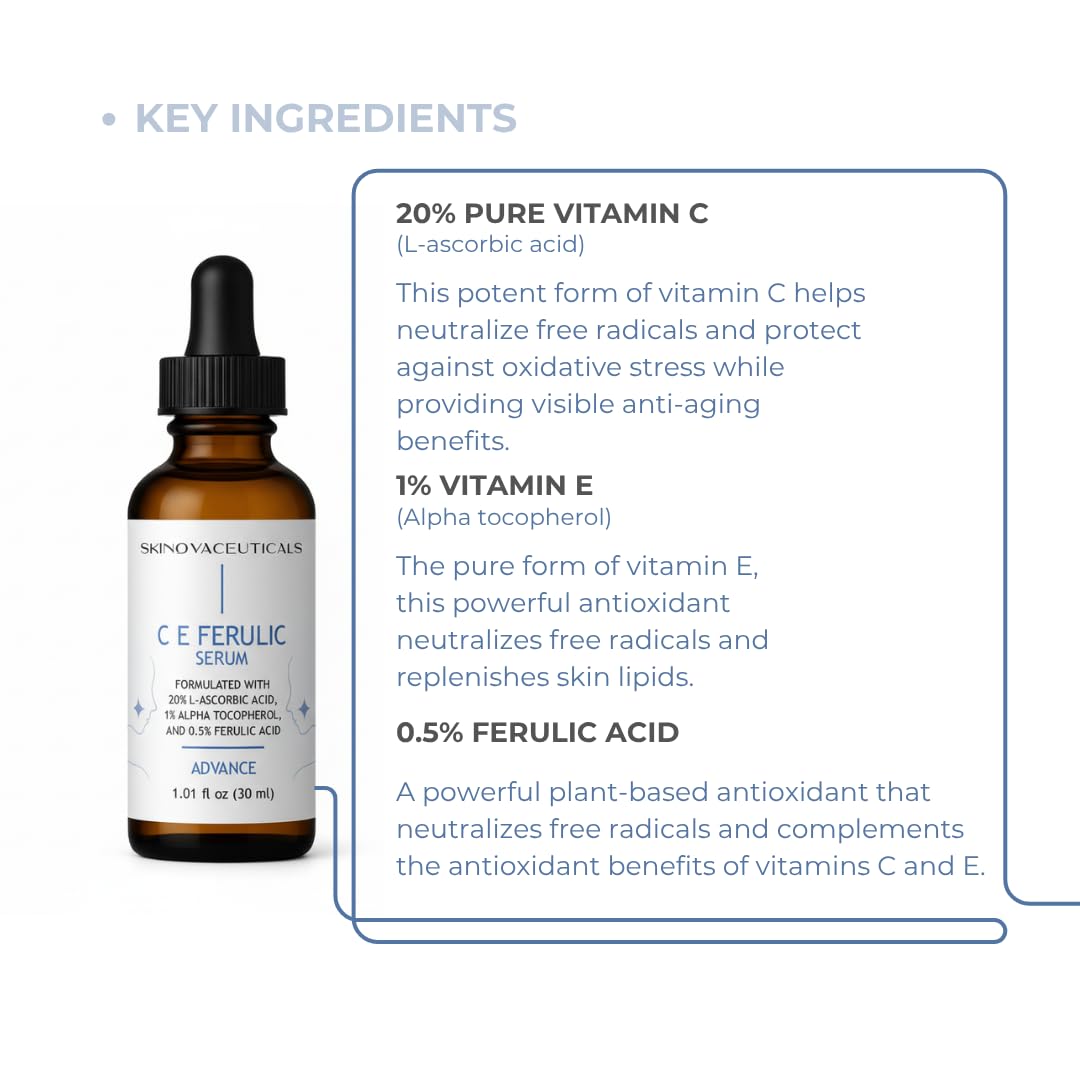 SkinovaCeuticals packaging with luxe gold accents conveys premium skincare experience.