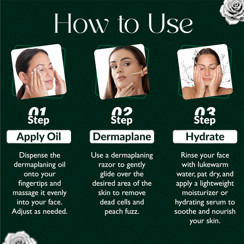 Skinificant luxe-silk dermaplaning oil at-home spa-use evokes spa-like renewal.