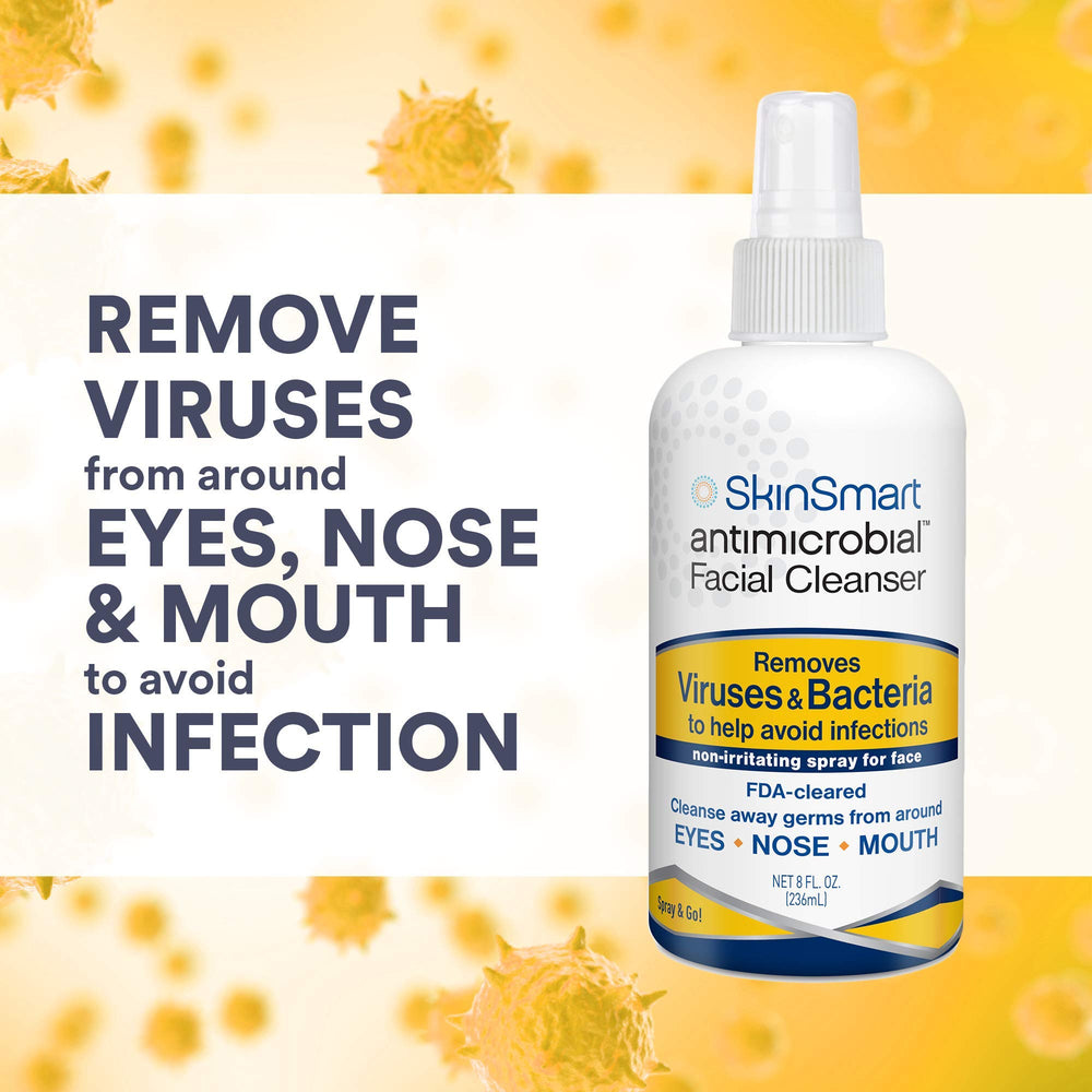 SkinSmart Antimicrobial safe-ingredients-hypochlorous emphasizes gentle, naturally occurring antimicrobial action.