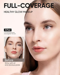 SKINTIFIC oil-control waterproof film keeps makeup fresh through sweat and humidity.