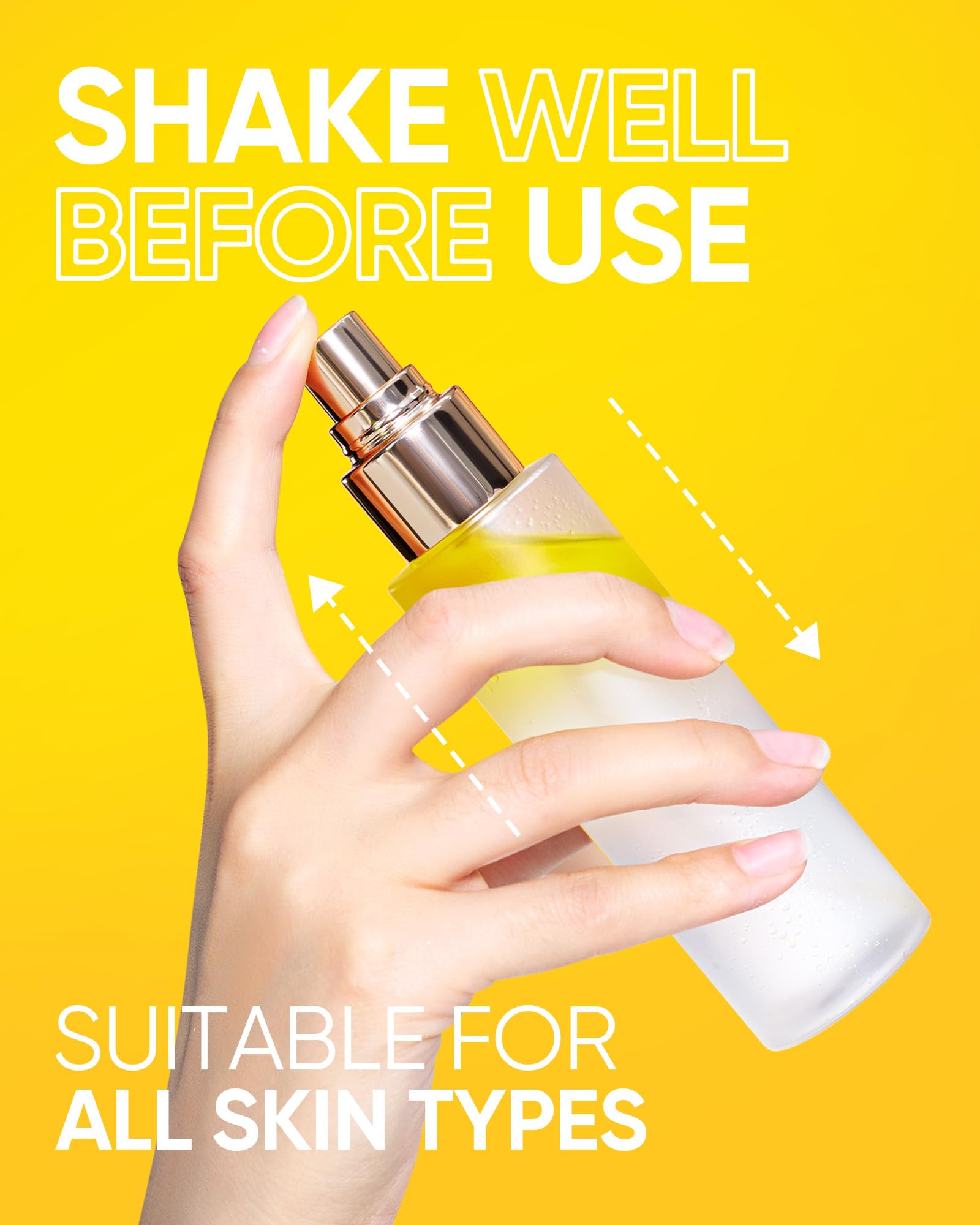Skintific Radiance Booster Serum Spray dermatologically tested and paraben-free.