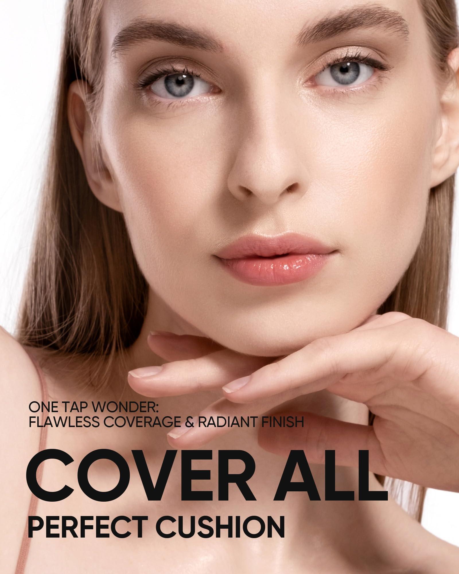 SKINTIFIC skin-fit compact showcases seamless shade for an even tone all day.