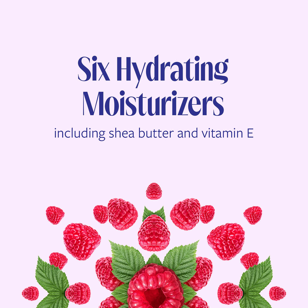 Skintimate Raspberry Rain rich foam lather for razor glide.