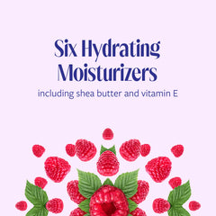 Skintimate Raspberry Rain rich foam lather for razor glide.