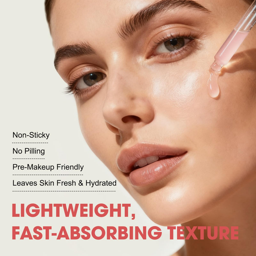 SKSOYT Pink Peptide 12 PDRN Serum in daily routine on vanity for glow support