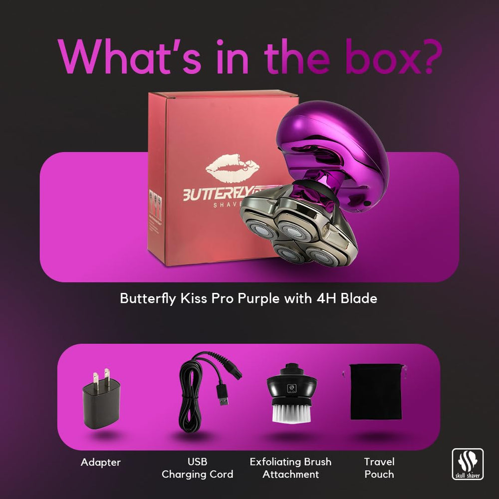 Skull Shaver Butterfly Kiss Pro leg use delivering smooth results.