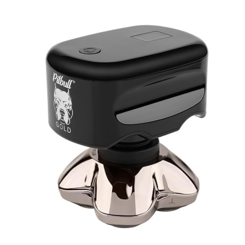 Skull Shaver Pitbull Gold Pro GX5 ergonomic grip and balanced weight for easier control.