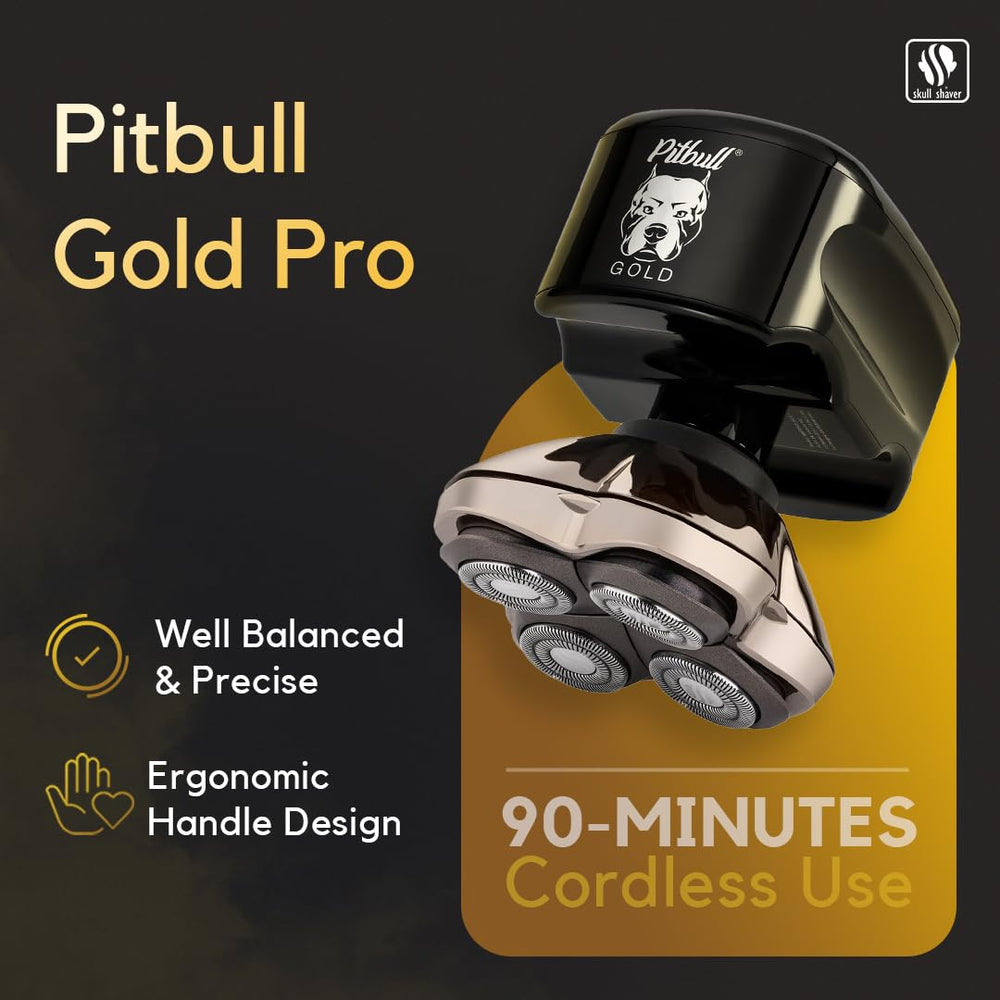 Skull Shaver Pitbull Gold Pro GX5 travel case shows on-the-go protection.
