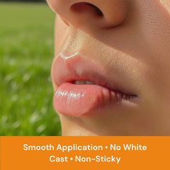Sky and Sol Lip Jelly SPF 25 rosy lip glow after daily use