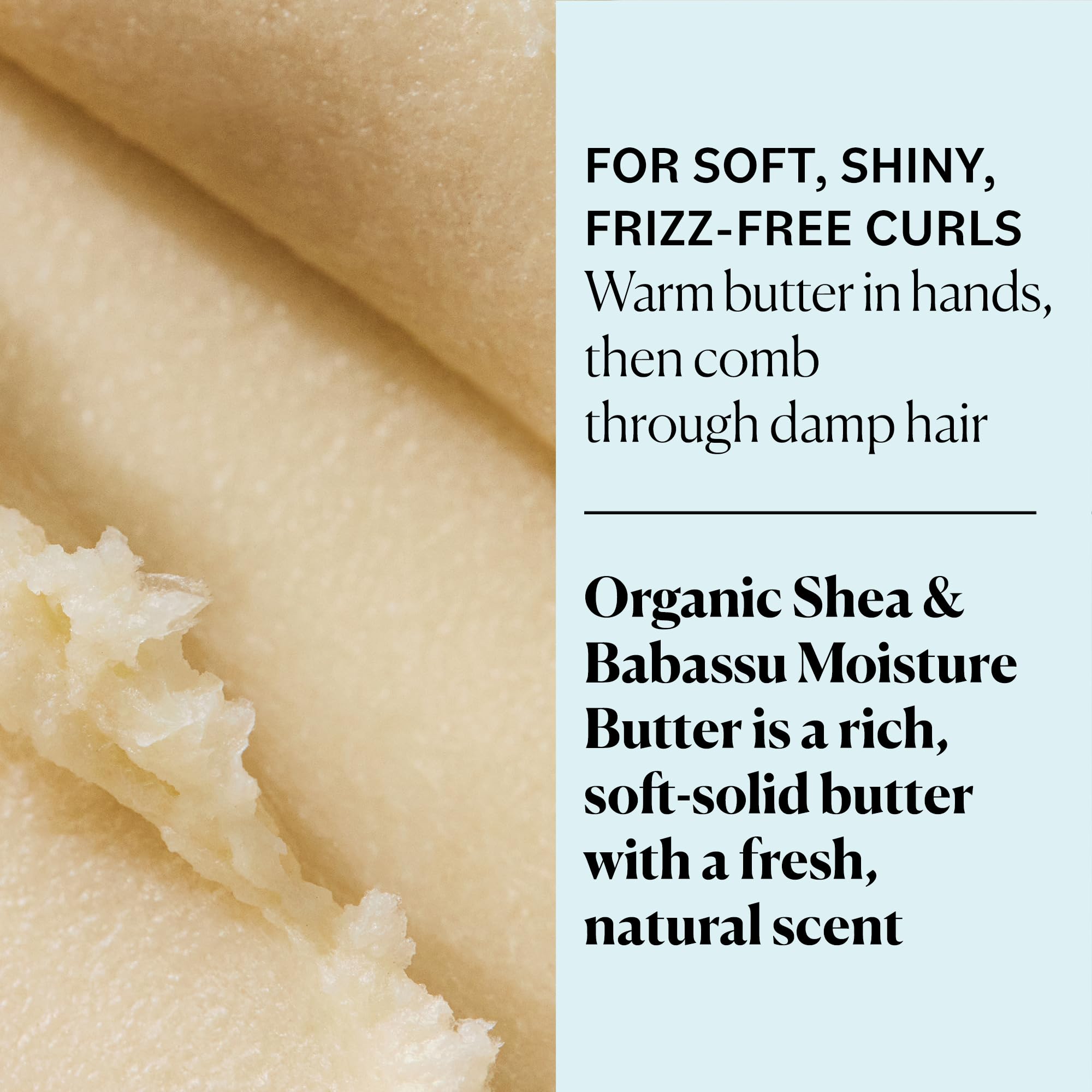 Sky Organics deep hydration butter enhances curl definition and hair softness