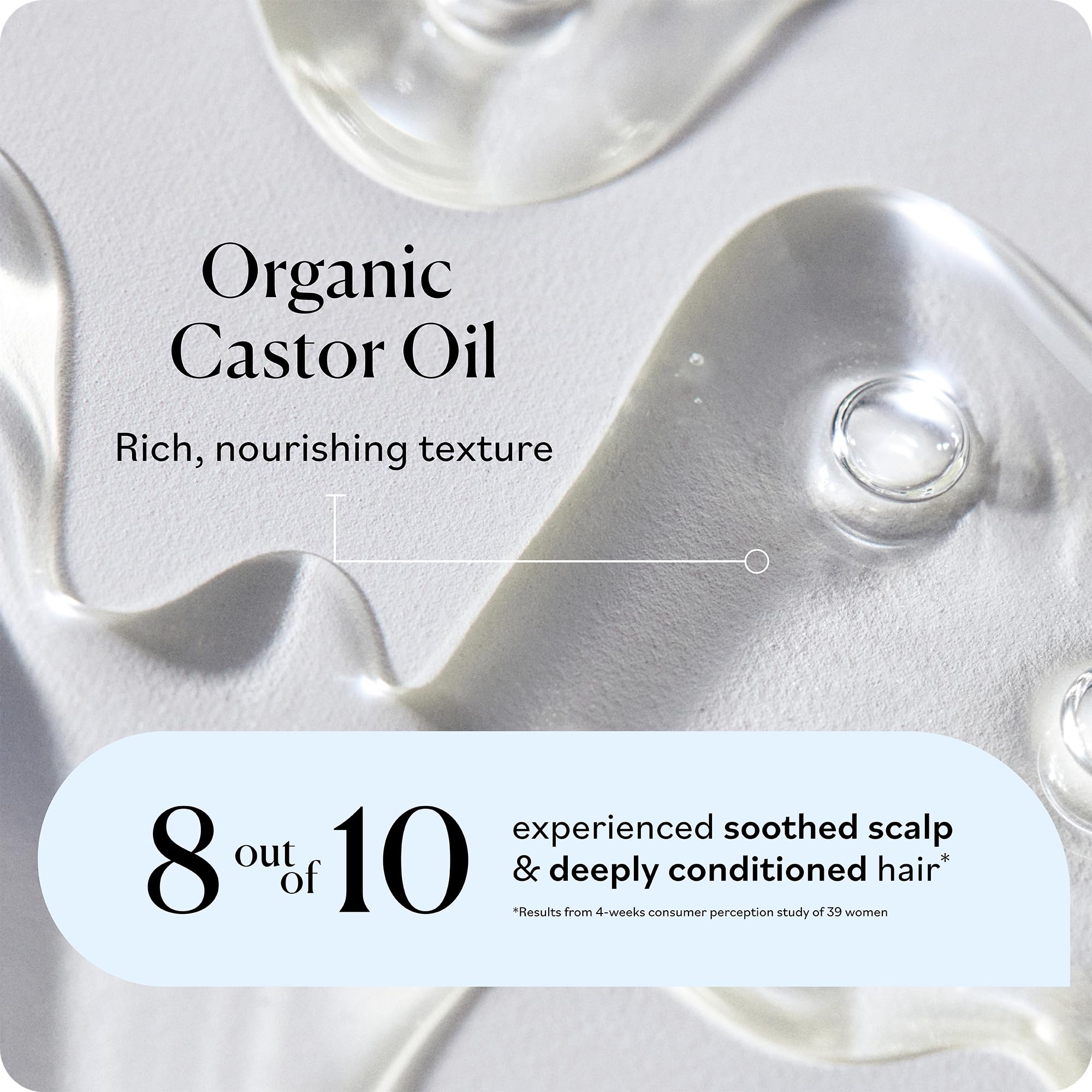 Sky Organics castor oil hair care routine scene for shinier strands