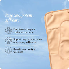 Sky Organics castor oil wraps pack adjustable wraps for leak-free use