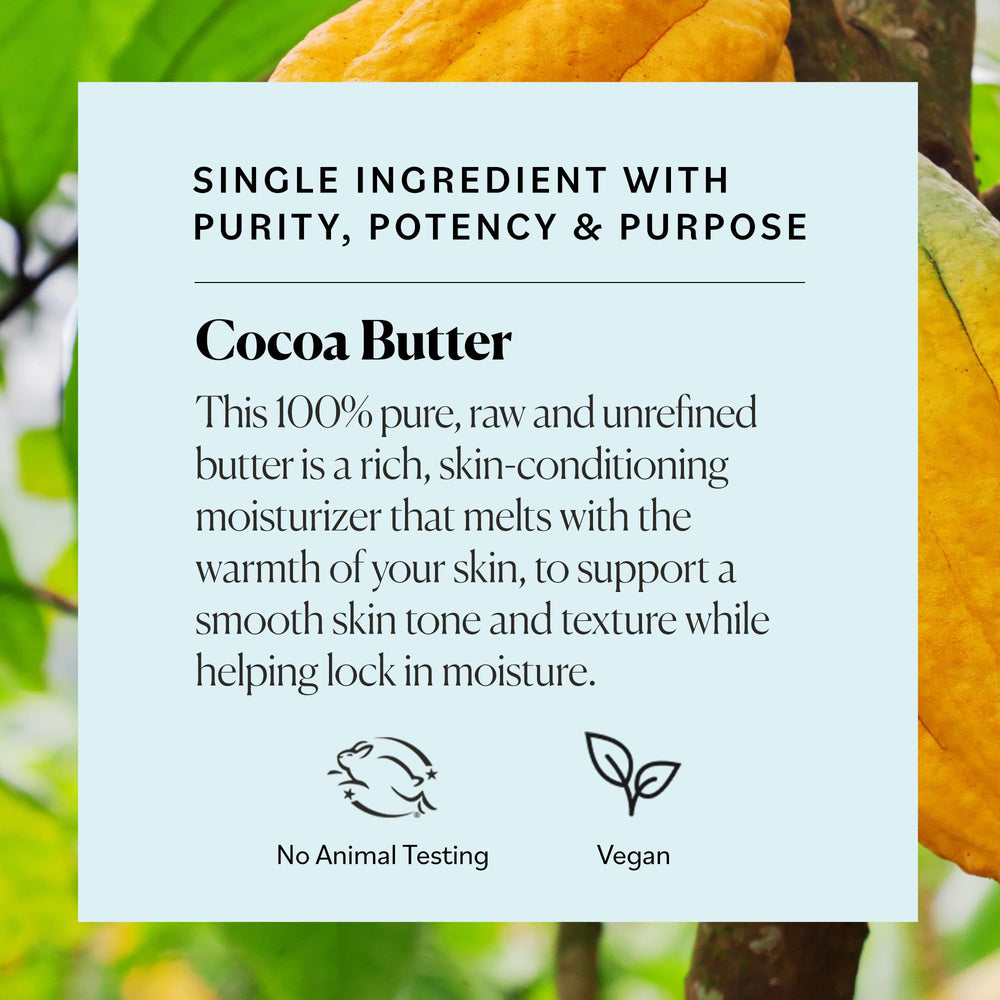 Sky Organics Cocoa Butter DIY skincare project in a jar suggests versatile use