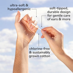 Sky Organics four-pack packaging for easy, mess-free use.