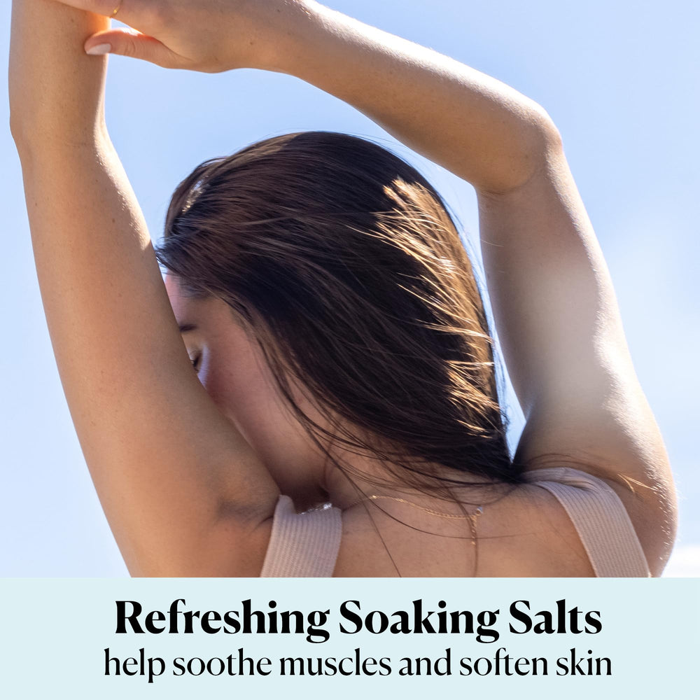 Naturally vegan and cruelty-free, Sky Organics Epsom Salt aligns with clean beauty values.