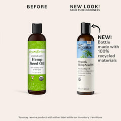 Sky Organics hemp seed oil face application shows quick absorption without greasiness.