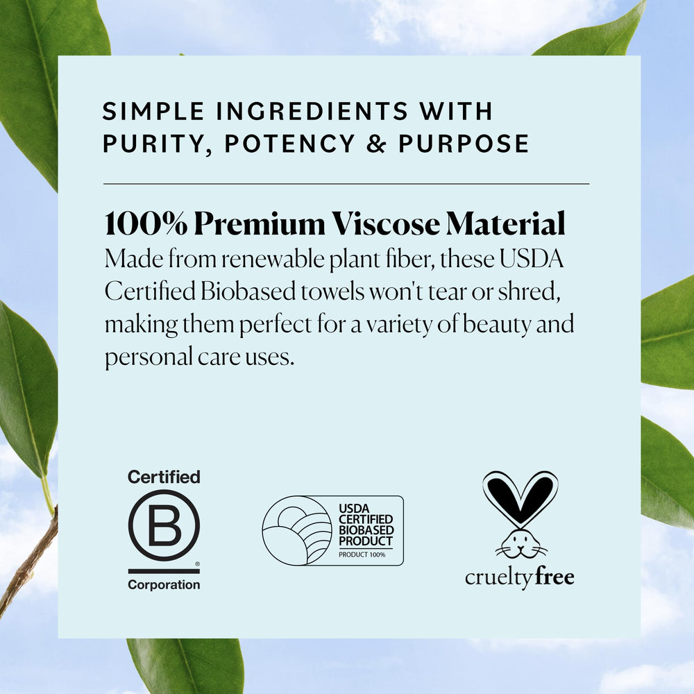 Sky Organics minimal-ingredient botanicals towels aligned with clean beauty routines.