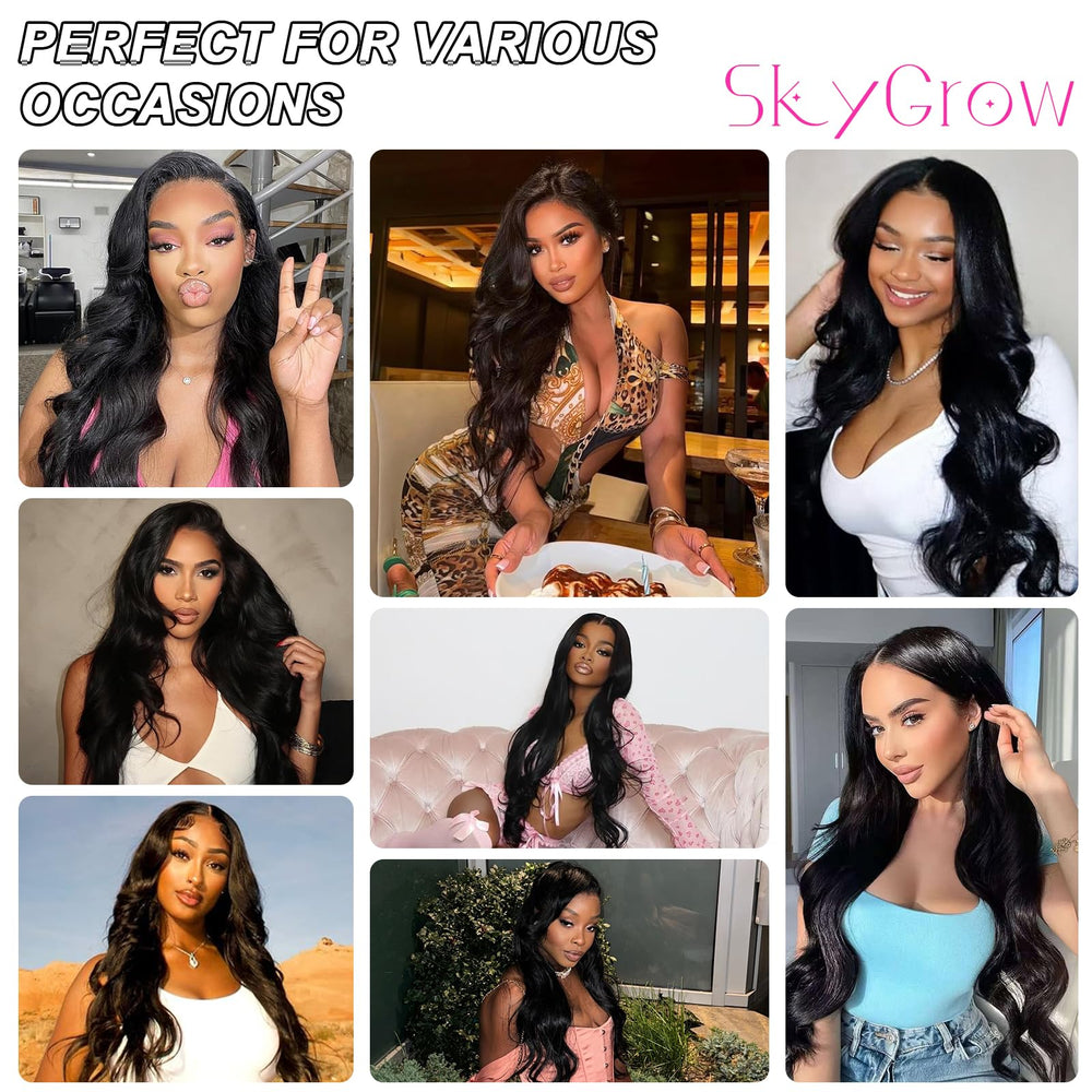 SkyGrow daily wear body wave style suitable for events and casual days.
