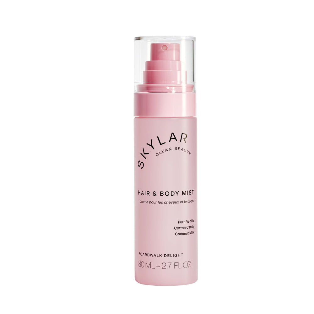 Skylar Boardwalk Delight bottle front for beachy mood refresh