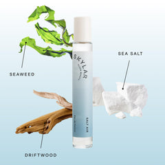 Skylar Salt Air spray action delivers a soft, even mist for subtle scent.