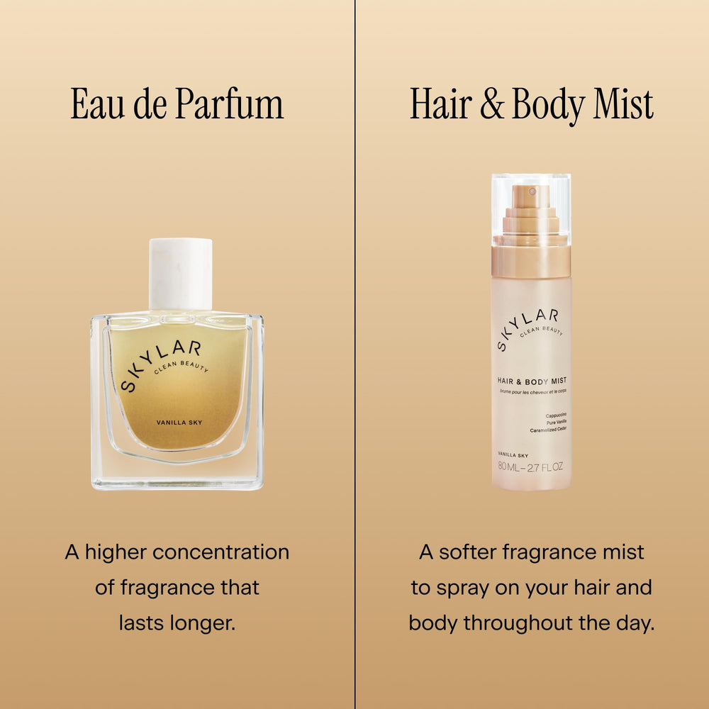 Skylar Vanilla Sky go-anywhere mist ideal for travel or gym days.