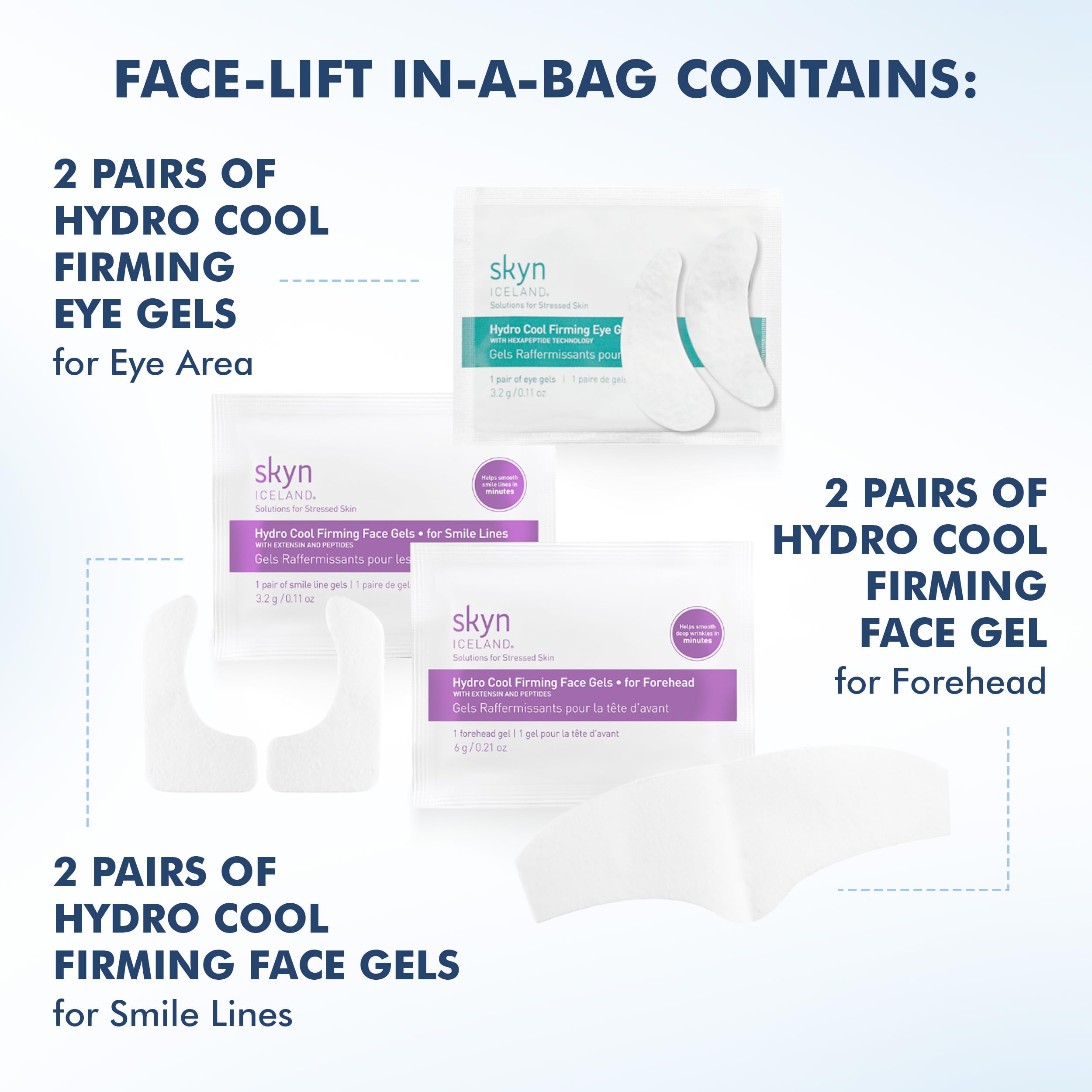 Skyn ICELAND under-eye patches reduce puffiness for refreshed eyes.