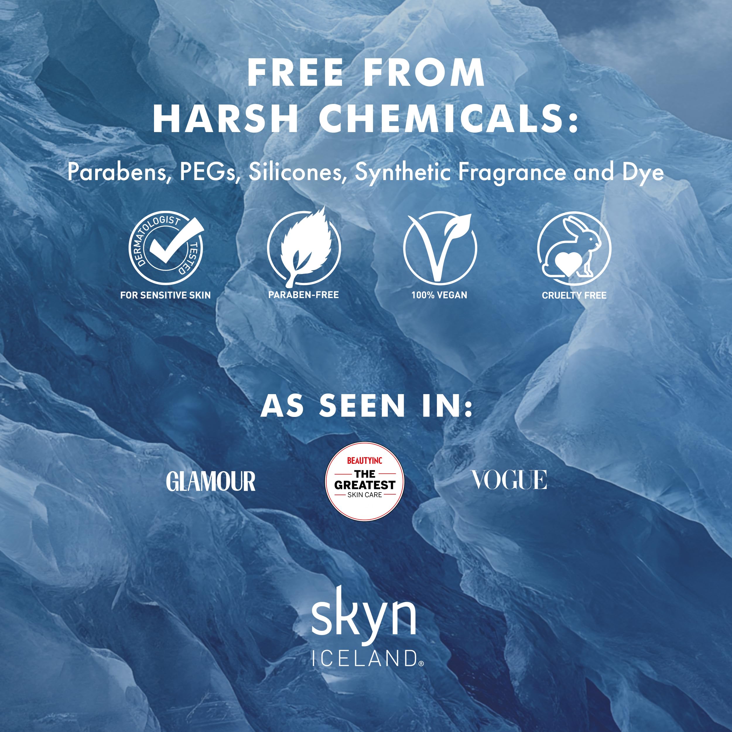 Skyn ICELAND patches ready for a 10-minute at-home cooling treatment.