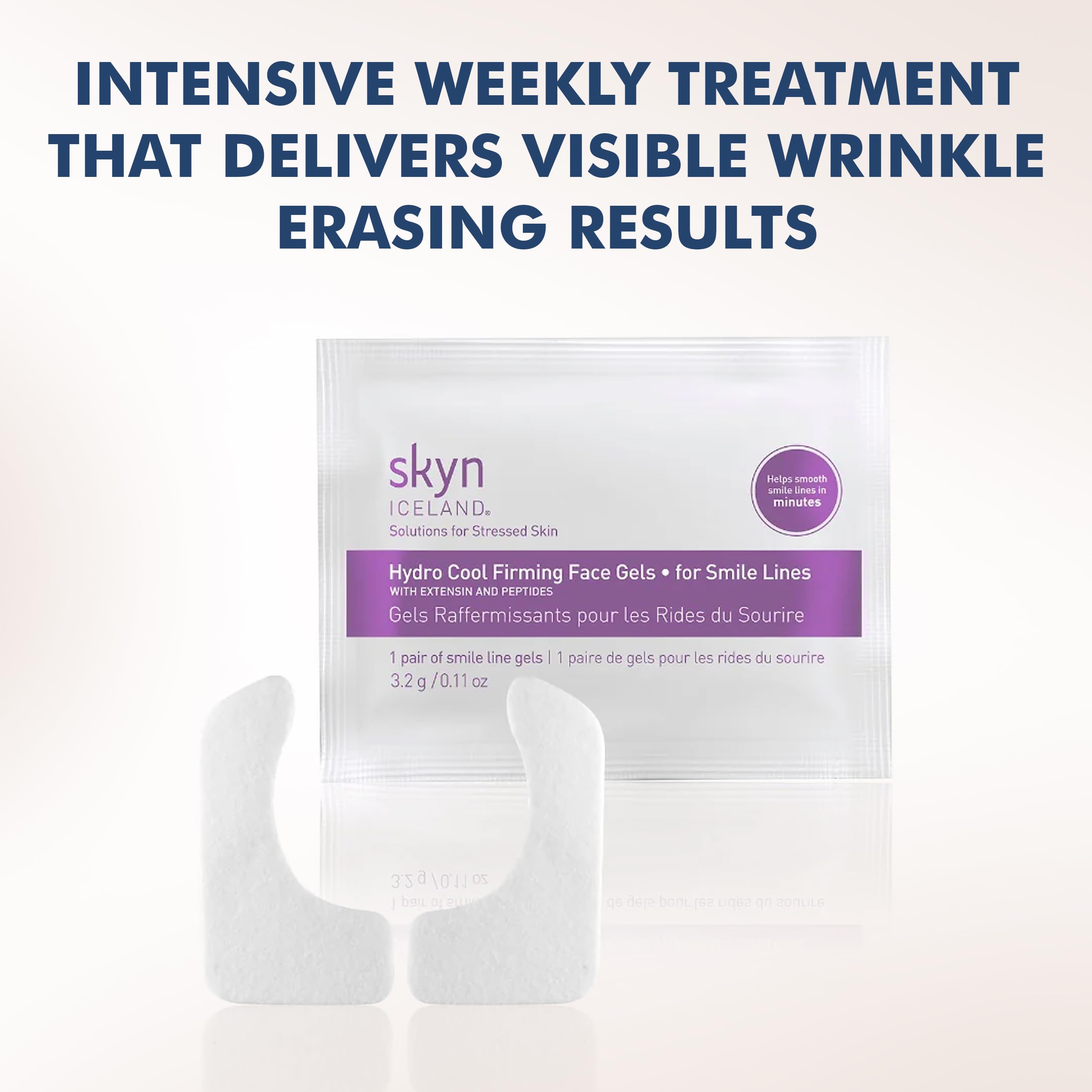 Skyn ICELAND smile-line patch closeup showing hydrating comfort.