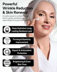 Skyoyo Bee Venom Cream glide-on application on skin for smoother skin