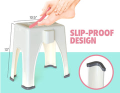 Skywin TidyFriend side view highlights slim profile for tight showers.