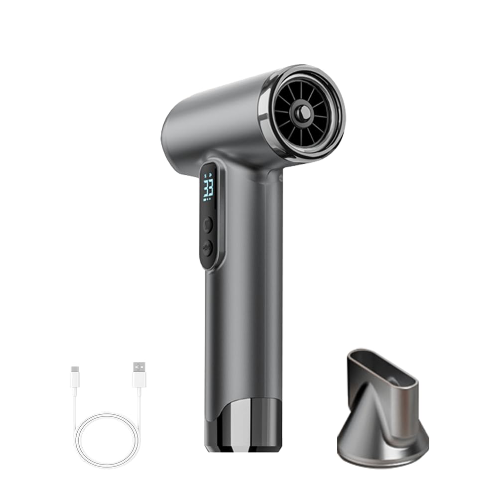 SL Nevnmoe cordless hair dryer battery indicator display helps manage power on the go.