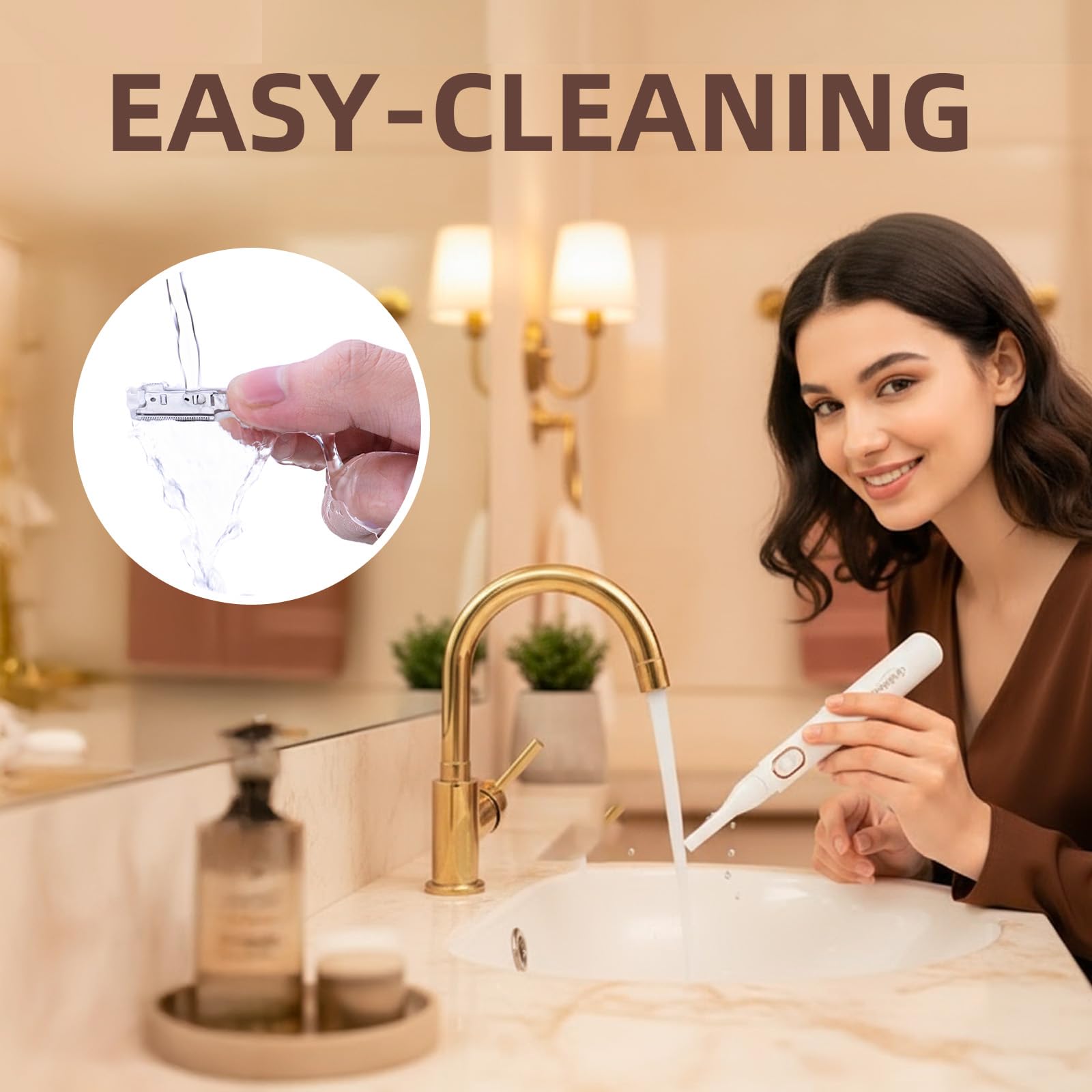 SleekSnip 2025 ergonomic grip offers comfortable control during grooming sessions.