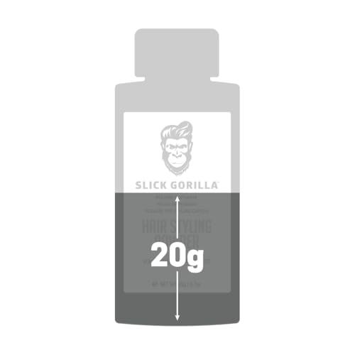 Slick Gorilla hair powder travel size fits in a grooming bag.