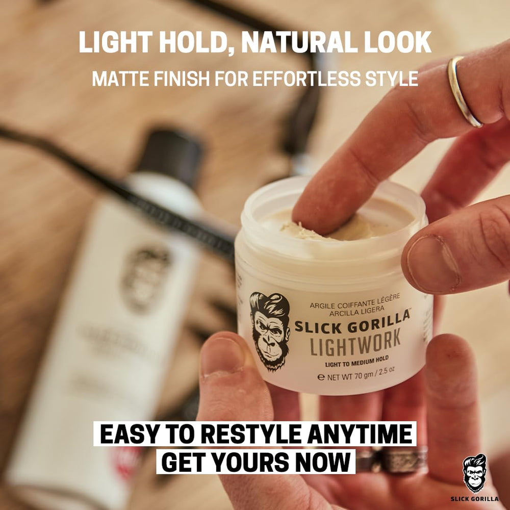 Slick Gorilla Lightwork lightweight feel offers non greasy styling