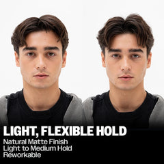 Slick Gorilla sea salt spray creates beach texture for natural volume.