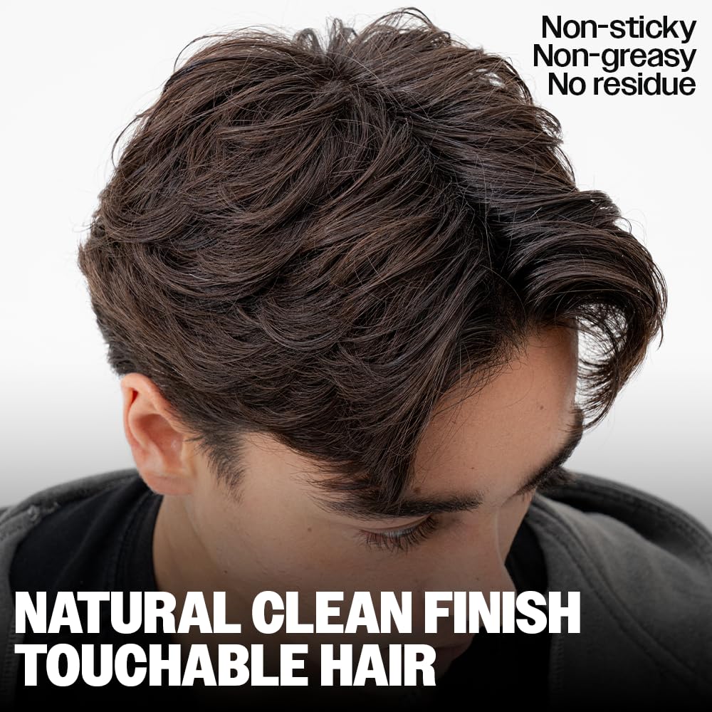 Slick Gorilla sea salt spray used as pre-styler before pomade.