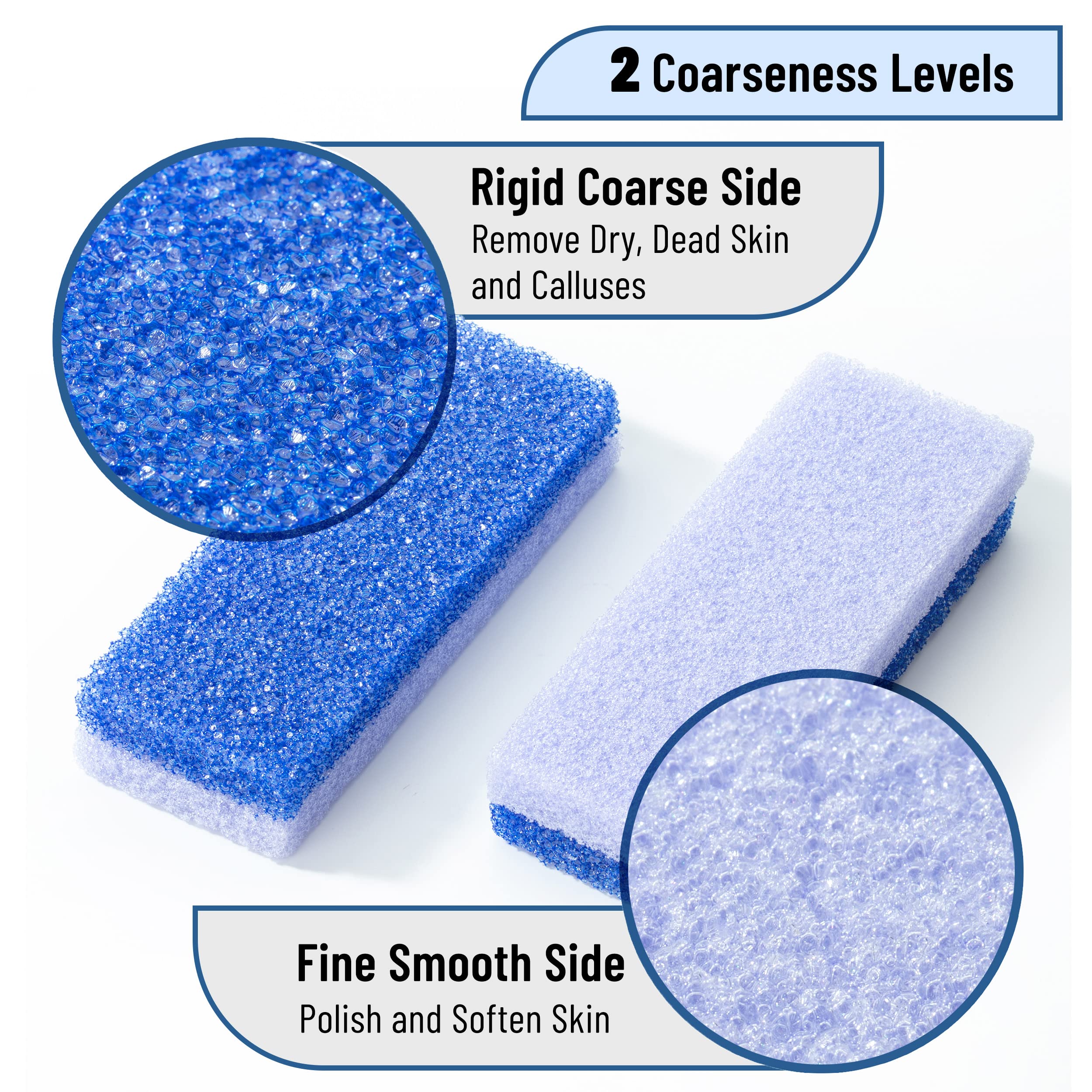 Slick Solutions pumice stone ergonomic-grip aids precise callus removal during pedicure routines
