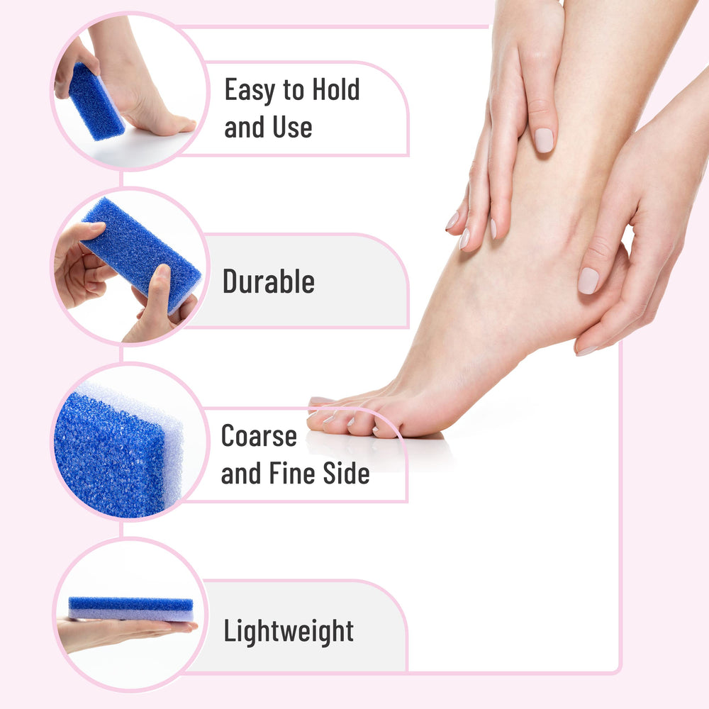 Slick Solutions pumice stone natural eco-friendly design exfoliates dead skin without chemicals