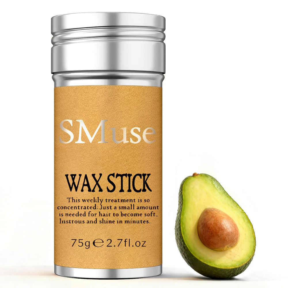 SlickMuse Hair Wax Stick application taming flyaways for smooth edges