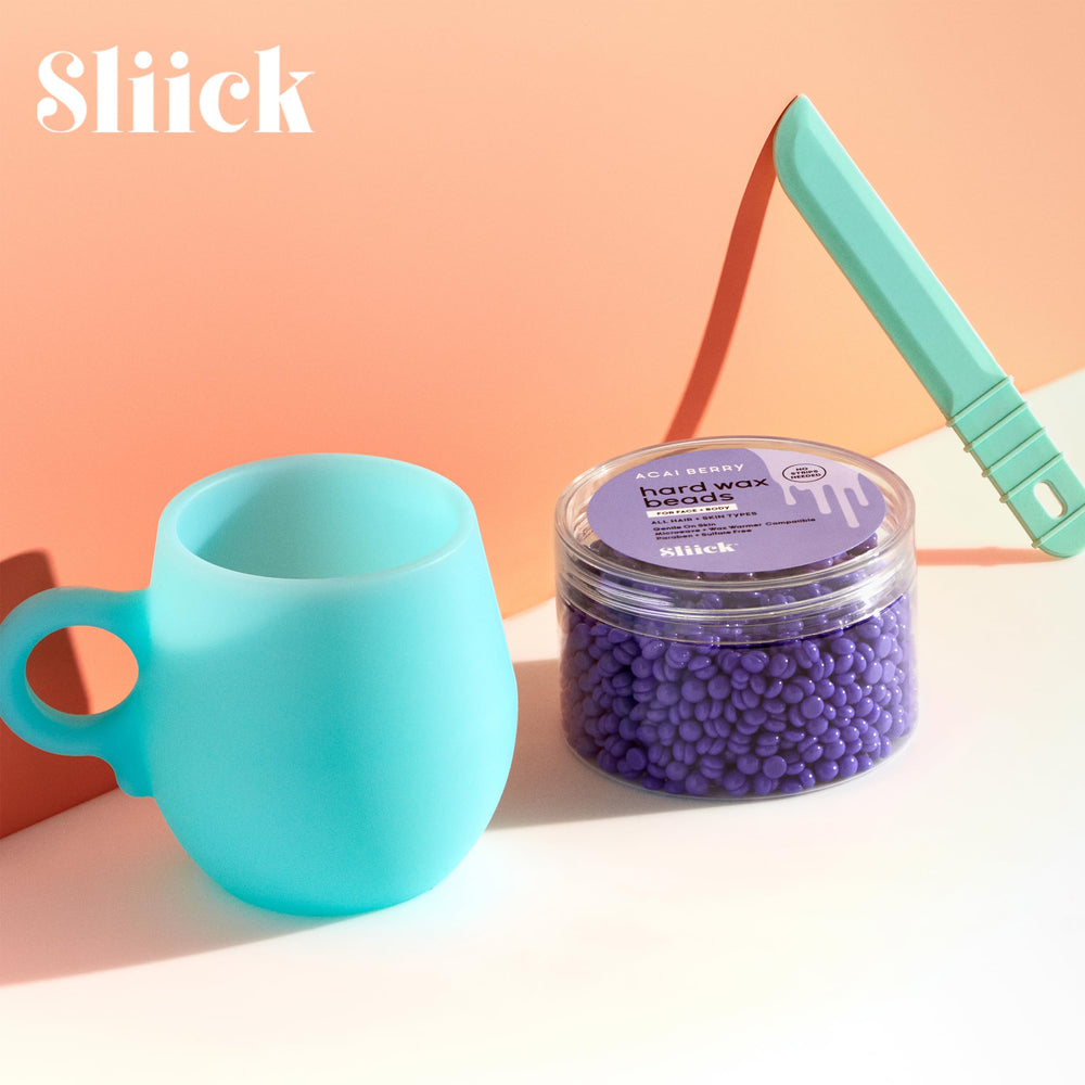 Sliick acai berry scented wax beads add a pleasant fragrance