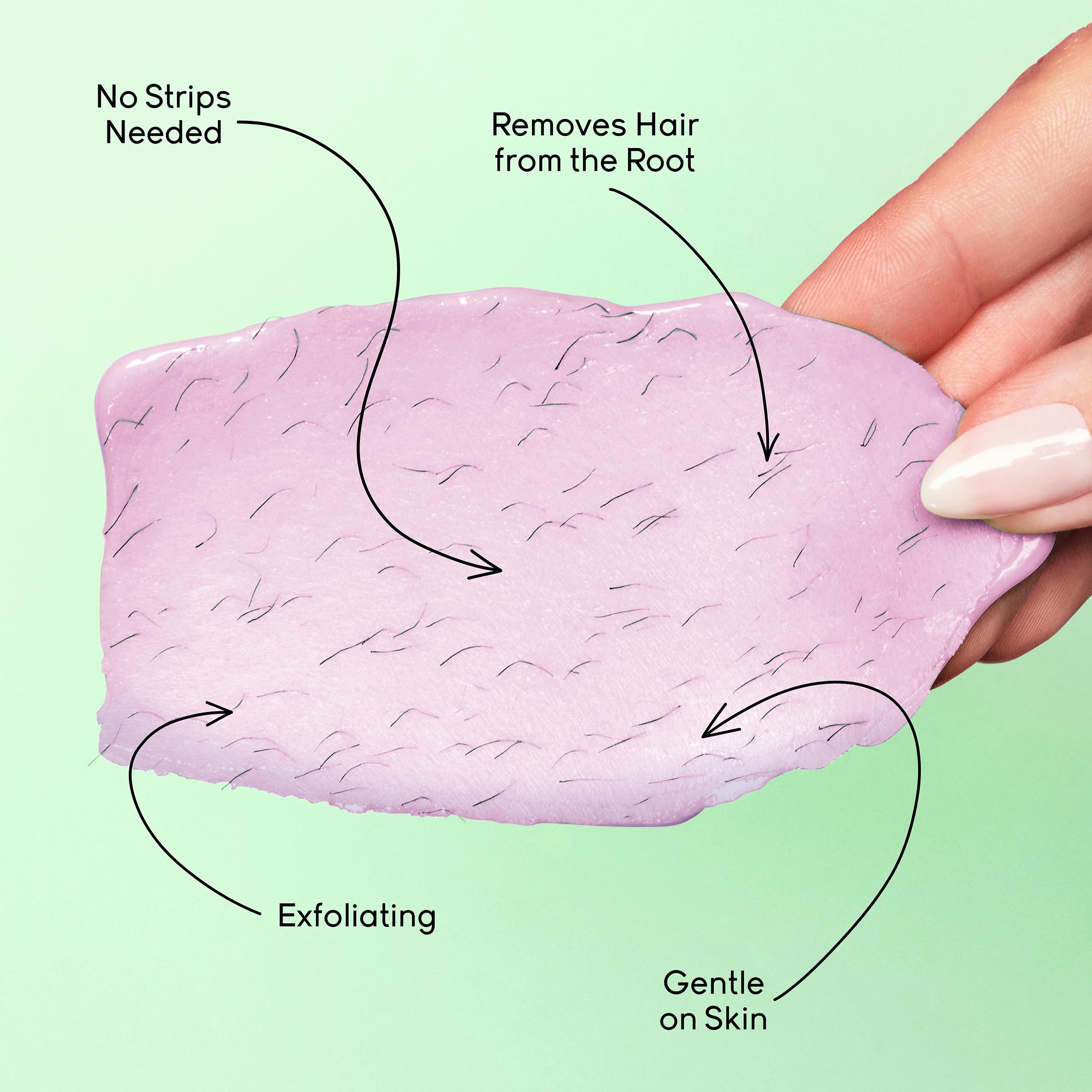 Sliick Rainbow Sherbet at-home spa setup for convenient waxing.