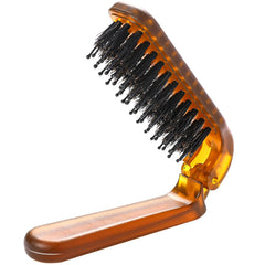 Sliverdew hair brush folded compact ideal for travel and easy packing