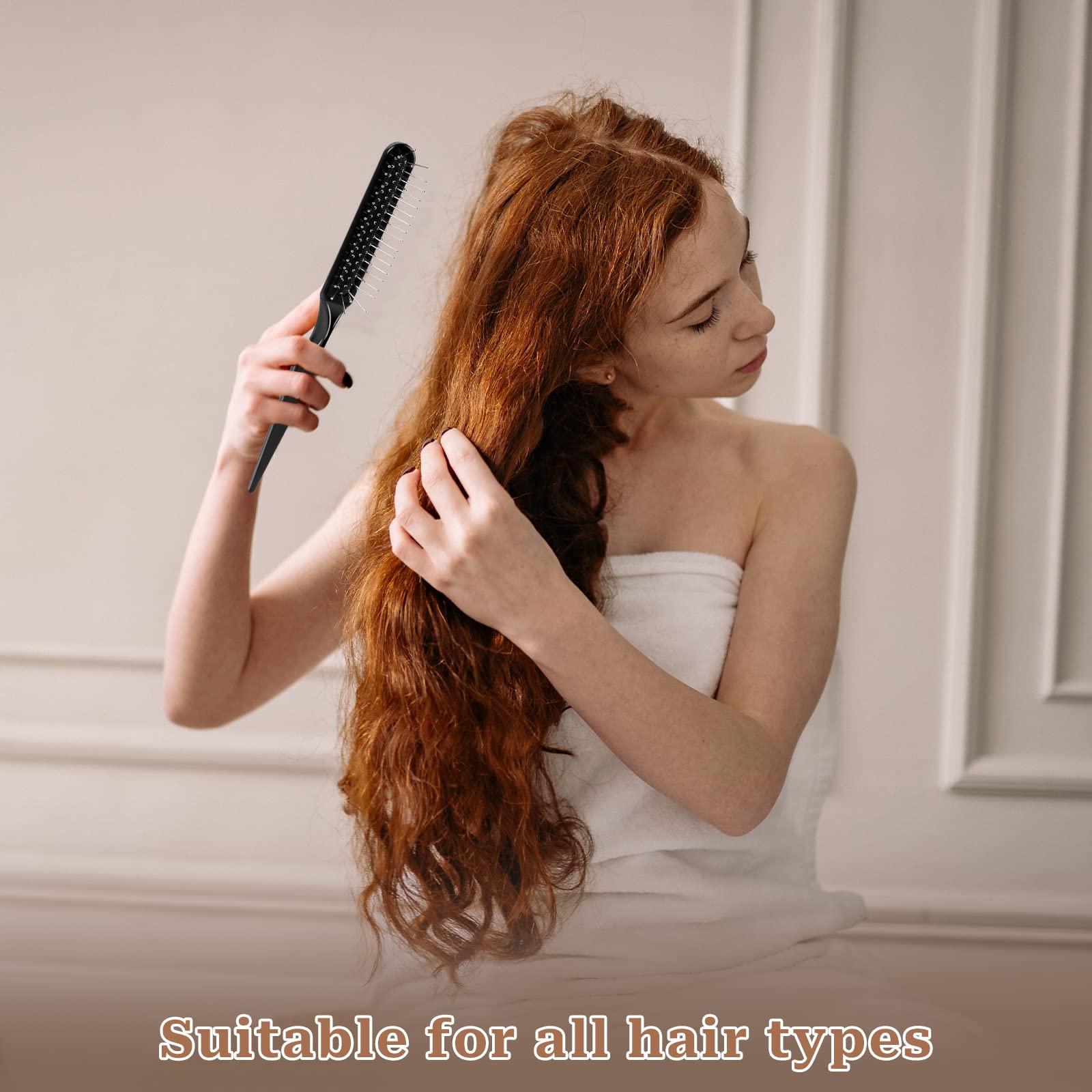 Sliverdew wig brush suitable for human hair detangling and definition.
