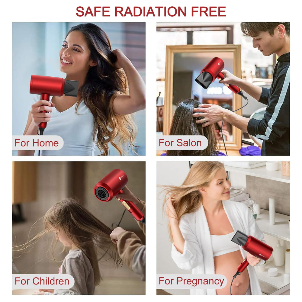 Slopehill Agate Red low-noise operation during calm home styling